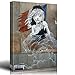 wall26 Canvas Print Wall Art Banksy Les Miserables with French Flag Graffiti & Street Art Pop Culture Illustrations Pop Art Bohemian Multicolor Dark for Living Room, Bedroom, Office - 16
