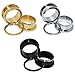 6pcs Stainless Steel Screw Tunnels Ear Plugs Stretcher Expander Body Piercing12g-3/4