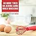Latest 2-pc Silicone Whisk Set, Multi-Purpose 11-Inch And 8-Inch Cooking Wisk, Our Coated Balloon Whisks Will Never Scratch Your Non Stick Teflon Pots and Pans, Rated No.1 Egg Beater / Kitchen Utensil