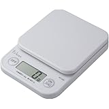 タニタ デジタルクッキングスケール フィットスキャン (2kg/1g) ホワイト KF-200-WH