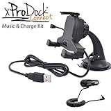iBOLT xProDock Bluetooth Music Charging Car Dock / Mount / Holder with aux-out for Samsung Galaxy S7 / S6 / S5 & Note 5 / 4 / 3 , HTC's, LG's, Nexus, Moto's & Sony's