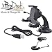 iBOLT xProDock Bluetooth Music Charging Car Dock / Mount / Holder with aux-out for Samsung Galaxy S7 / S6 / S5 & Note 5 / 4 / 3 , HTC's, LG's, Nexus, Moto's & Sony's