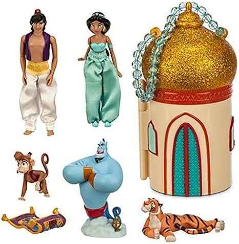 Amazon Disney Store ディズニーストア Princess プリンセス Jasmine ジャスミン Mini ミニ Castle キャッスル Play Set Aladdin アラジン 並行輸入品 ロボット 子ども向けフィギュア ホビー