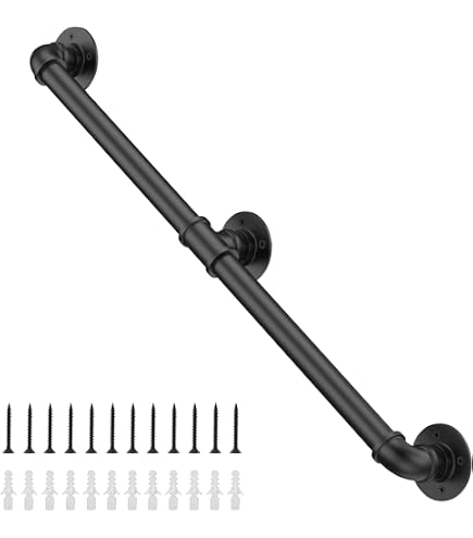 6ft Bar Foot Rail Kit Undercounter Mount Hardware and Tubing Complete 6ft Bar Foot Rail Kit Undercounter Mount Hardware and Tubing Complete