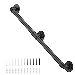 Willstar 6FT Industrial Staircase Handrail Non-Slip