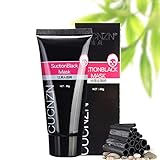 Sunten Blackhead Mask, Natural Bamboo Charcoal Acne Treatment, Blackhead Remover Nose Mask, Acne Black Mud Face Mask Peel-off