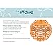Scented Urinal Screens 10 Pack - Orange Mango Fragrance - Good for 5,000 Flushes - Fresh Wave 2.0 Anti-Splash & Odor Neutralizer