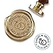 Wedding Custom Monogram Wax Seal Stamp with Names and Date for Wedding Invitations-Multiple Design Options-USA Handcrafted