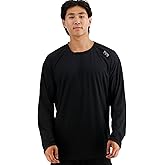 TYR Mens Athletic Performance Workout Raglan Long Sleeve Tech Tee