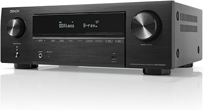 Denon AVR-X1800H 8K AV Receiver 7.2ch Dolby Atmos DTS:X Audyssey AirPlay 2