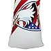 Craftsman Golf American Eagle Flag Blue Red White Blade Putter Head Cover for Scotty Cameron Taylormade Odyssey …