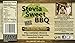 Stevia Sweet BBQ Sauce | Low Sugar (1g), Low Carb, Low Sodium, Gluten & Fat Free | Paleo & Keto Diet Friendly Barbecue Sauce | Zero Artificial Sweeteners (Original + Spicy, 2 x 15 oz)