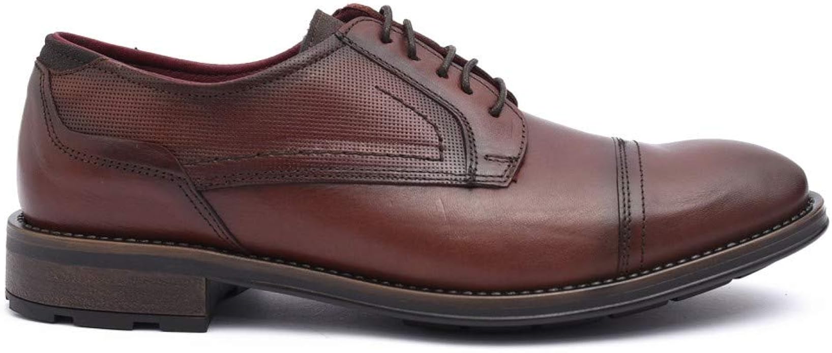 ZED4551 Shoe with LaceUp Closure and Rubber Sole. &quot;Made