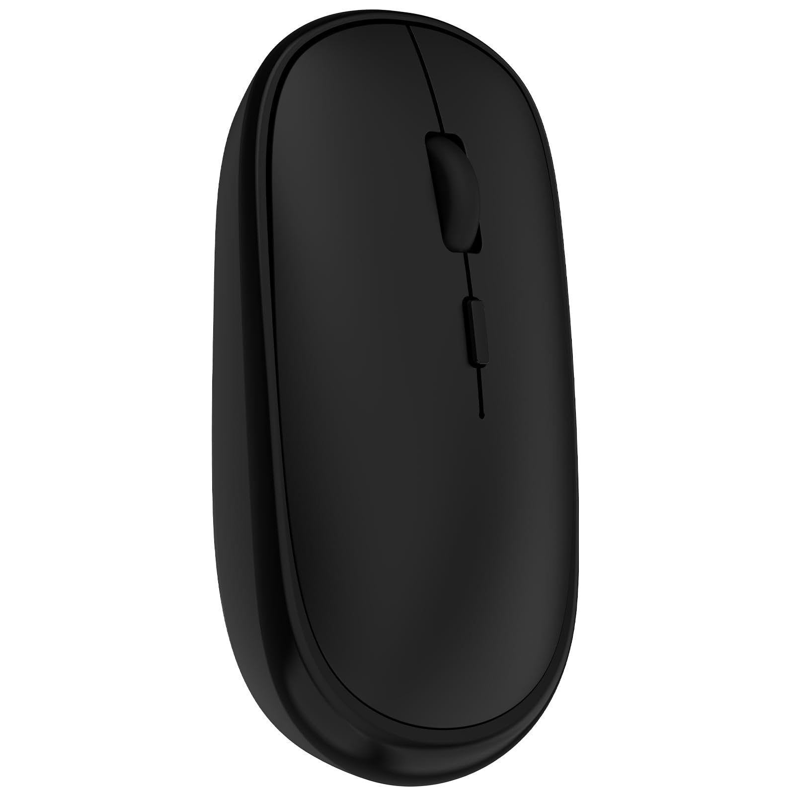 Photo 1 of ACOZYKITTEN Wirless Sleek Small Mouse, 2.4G Slim Portable Lightweight Compact Computer Mice with USB Nano Receiver, 2400 DPI, Anti Slip Roller, for Chromebook, PC, Laptop, Computer - Black