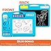 Toddler Car Seat Travel Tray | +Bonus 2 in 1 Magnetic Doodle Board & Chalkboard | Kids Carseat Activity Tray, Lap & Play Tray for Car Seat and Stroller by Kidsmarter