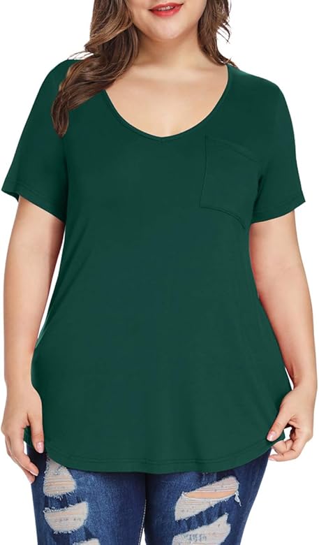 short sleeve denim shirt womens plus