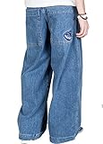 JNCO Men's Blue J Twin Cannon Jeans- Leg Opening 26
