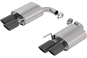 BORLA 11953BC Axle-Back Performance Exhaust System for System 2018-2023 Ford Mustang GT 5.0L V8 Automatic/Manual Transmission