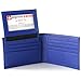 Alpine Swiss Men's Leather Bifold Wallet Removable Flip Up ID Window