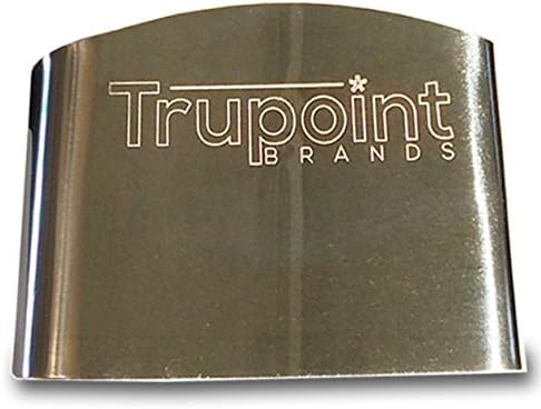 Trupoint Pro Chef Knife Finger Guard to Protect you during Food Prep, Stainless Steel and Diswasher Safe Easy To Use and Clean -You'll Love it or Your