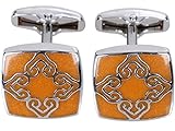 Simplicity Men's Classic Ornate Cufflinks