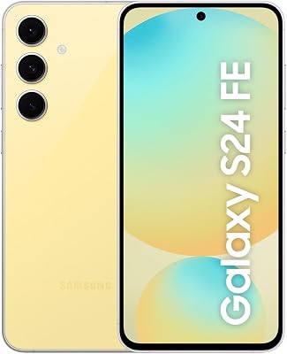 Galaxy S24 FE 128GB Yellow EU 16,91cm (6,7") OLED Display, Android 14, 50MP Triple-Kamera (SM-S721BZYDEUE) - [Versiones italiano, húngaro, polaco, rumano, austriaco y suizo]