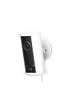 Ring Spotlight Cam Pro, Plug-in (newest model), Home or business security, Retinal 4K with wide-angle video, 10x Enhanced Zoom, and 600 Lumen Spotlights, White