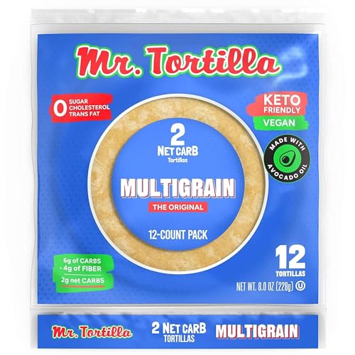 MR. TORTILLA LOW CARB KETO SOFT TACO SHELLS,...
