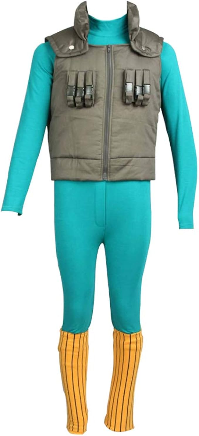 Men's Naruto Cosplay Might Guy 1st Costume Clothing