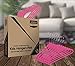 Utopia Home Kids Velvet Hangers (25 Pack) - 11 Inch Durable Non Slip Toddler Hangers for Closet - Perfect for Everyday Use (Pink)