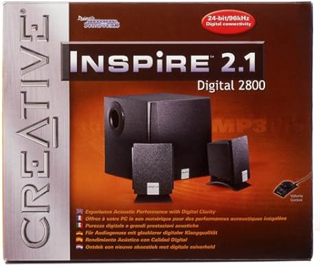 creative inspire 2.1 digital 2800