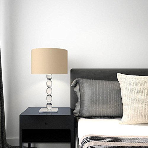 S WIDEN ELECTRIC Pure White Wall Sticker Dust-Proof Oil-Resistant Scratch-Resistant White Wall Refurbished for Furniture Wall Rear Floor