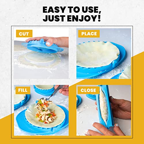 Machika Empanada Maker Press Empanada Maker With Crimped Edges Food