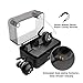 Wireless Bluetooth Headphones, SYLLABLE in Ear Earphones Mini Bluetooth Earbuds V4.1 with Mic and Charging Case for iPhone Samsung and Android Cell Phone (Black)