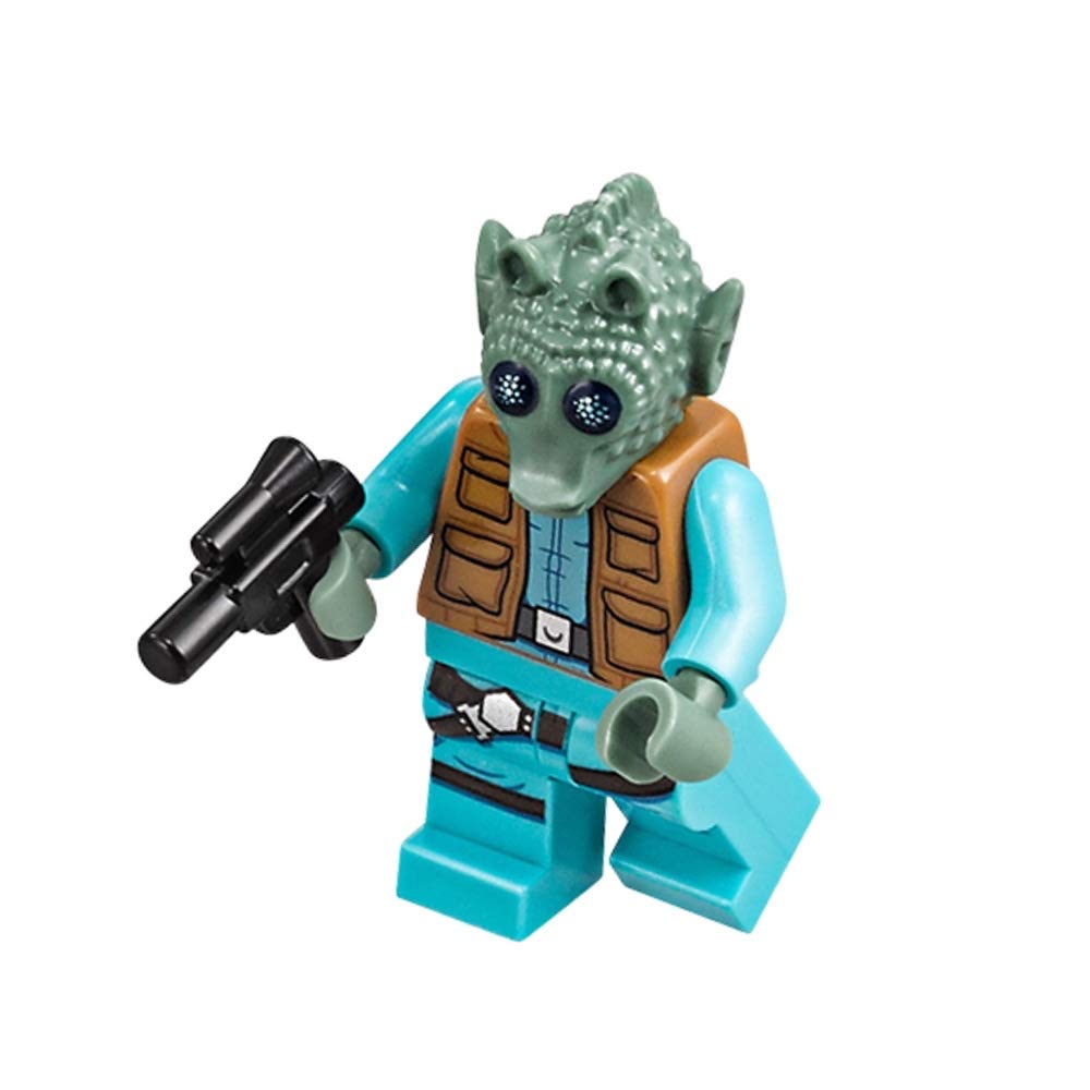 LEGO Star Wars Minifigure - Greedo The Bounty Hunter (with Belt and Blaster) 75205