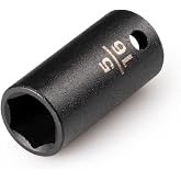 TEKTON 1/4 Inch Drive x 5/16 Inch 6-Point Impact Socket | SID02008 | Shallow