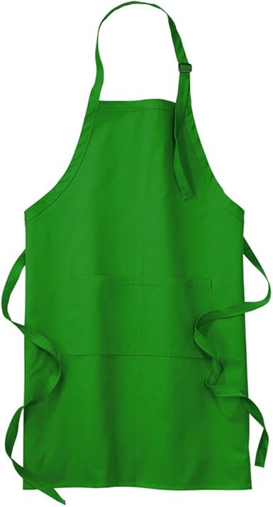 Star and Stripes Apron Chef Kelly Green 