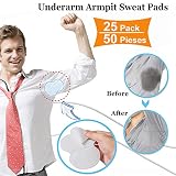 StillCool 50pcs Underarm Armpit Sweat Perspiration Pads Shield Absorbing Absorbent