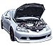 Front Bumper Lip Compatible With 2005-2006 Acura RSX | Black Poly Urethane Guard Protection Finisher Under Chin Spoiler by IKON MOTORSPORTS