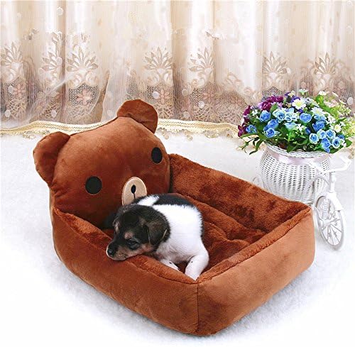 NEO Home Indoor Dog Bed &amp; House With Cartoon Appearance,Cute Pet Bed for Dogs and Cats,Thickened Short Plush and Machine Washable.
