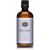 P&J Trading - Baby Fresh Scented Oil 100ml - Fragrance Oil for Candle Making, Soap Making, Diffuser Oil