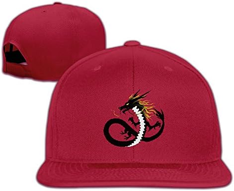 Chinese Emperor Dragon Baseball Cap Men Women Snapback Red