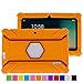Turpro Kids' Shockproof Silicone Case for Chromo Inc 7 inch, Alldaymall A88X, Dragon Touch Y88X Plus/Y88X, VURU A33, NPOLE 7 Inch Tablet (Orange)