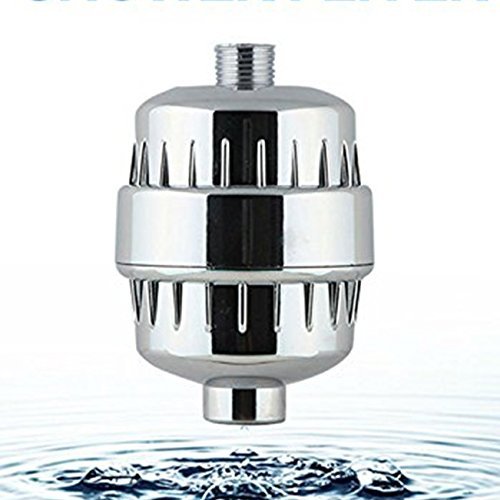 Judek Universal Shower Filter for Over Head Handheld or Combo Showers with Multi Stages of Water Filtration Cartridge.