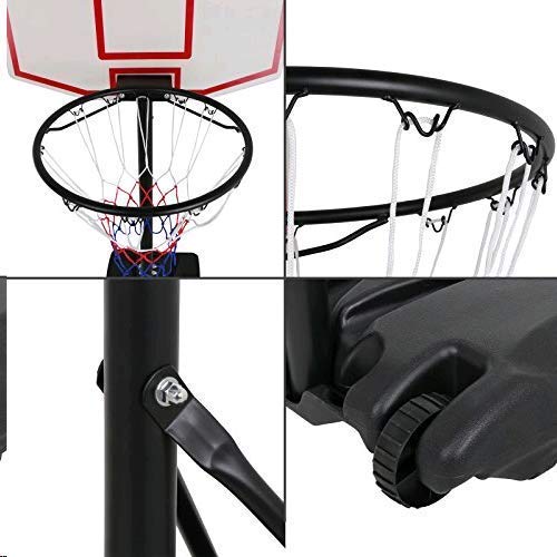 image for Nova Microdermabrasion Portable Basketball Hoop Stand Backboard System