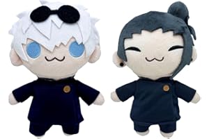 QAHEART 2PCS Anime Geto Suguru Soft Figure, 8.26'' Hug Pillow Cushions Sofa Home Decoration