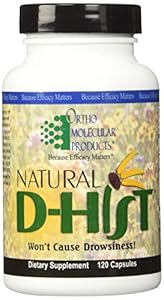 Ortho Molecular Product Natural D-Hist -- 120 Capsules