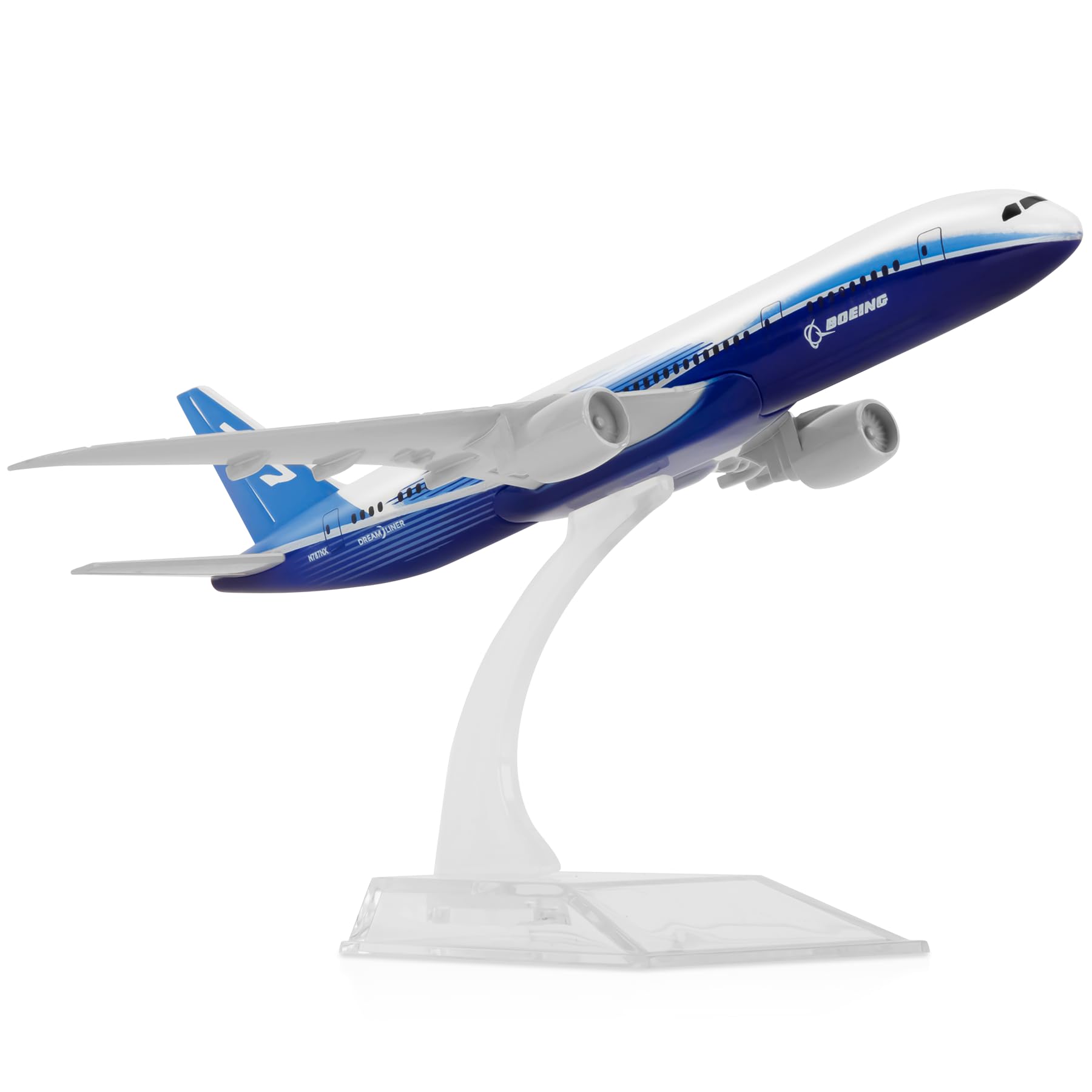 BluWinds 1/400 boe 787 Airplane Model Diecast Airplanes Model Aircraft Metal Alloy Model For Collection and Display