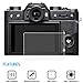 Screen Protectors Compatible Fujifilm X-A1 X-A2 X-M1 X-T100 X-T20 X-T10 X-E3 X-30 Panasonic Lumix lx100, AFUNTA 2 Pcs Tempered Glass Protective Foils Compatible Fuji XT100 XA1 XA2 XM1 XT20 XT10 Camera