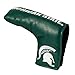 Team Golf NCAA Michigan State Spartans Vintage Blade Putter Cover Golf Club Vintage Blade Putter Headcover, Form Fitting Design, Fits Scotty Cameron, Taylormade, Odyssey, Titleist, Ping, Callaway
